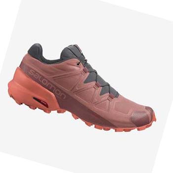 Salomon SPEEDCROSS 5 Trail Futócipő Női Narancssárga | HU 2881LIS